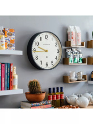 Newgate Clocks Mr Edwards Wall Clock, Dia.45cm, Moonstone Grey - thumbnail 4