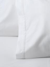 John Lewis Hotel Cotton Sateen 500 Thread Count Bedding, White - thumbnail 2