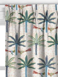 John Lewis Peacock & Palm Made to Measure Curtains or Roman Blind, Multi - thumbnail 4