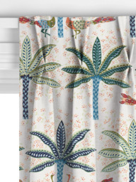 John Lewis Peacock & Palm Made to Measure Curtains or Roman Blind, Multi - thumbnail 5