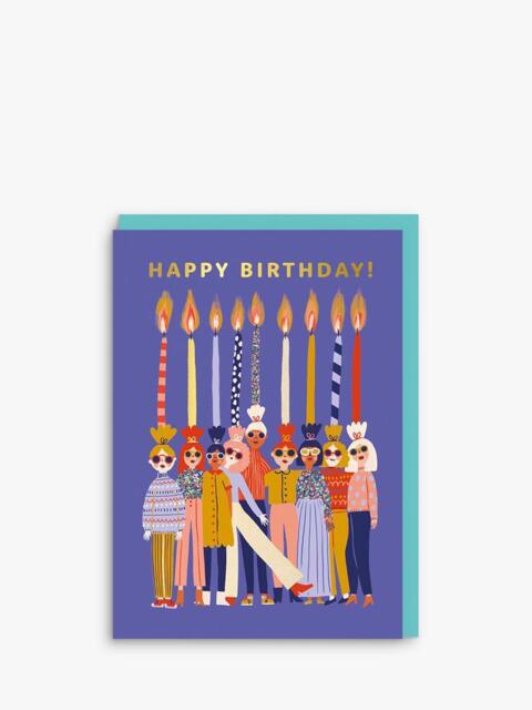 Ohh Deer Candle Ladies Birthday Card