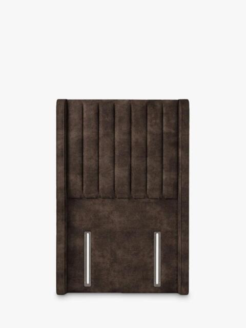 John Lewis Belgravia Winged Full Depth Upholstered Headboard, Single