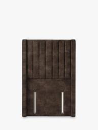 John Lewis Belgravia Winged Full Depth Upholstered Headboard, Single