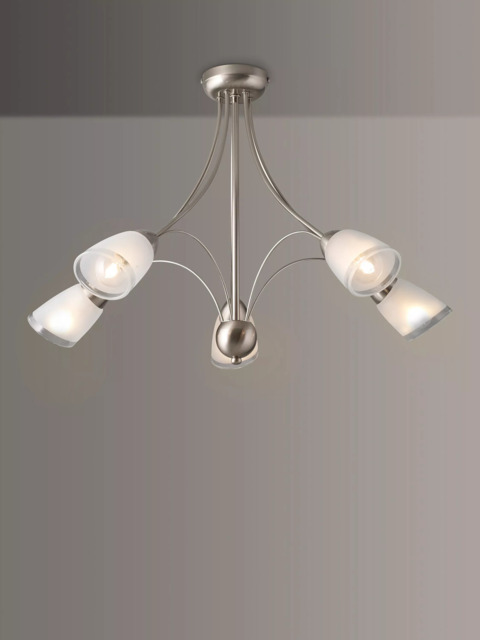 John Lewis Mizar Ceiling Light, 5 Arm - image 1