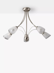 John Lewis Mizar Ceiling Light, 5 Arm - thumbnail 3