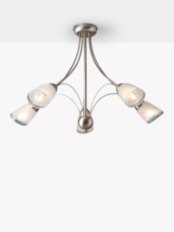 John Lewis Mizar Ceiling Light, 5 Arm - thumbnail 4