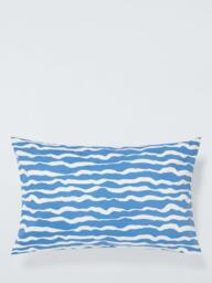 John Lewis Painted Waves Indoor/Outdoor Cushion - thumbnail 1