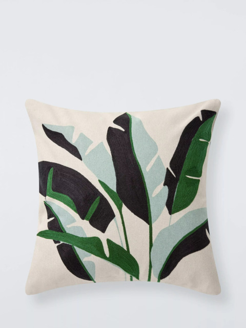 John Lewis Banana Leaves Cushion - image 1