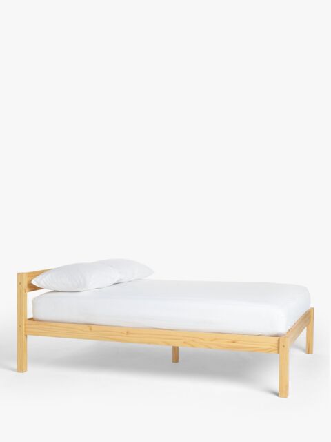 John Lewis ANYDAY Brindille Bed Frame, Double, Natural