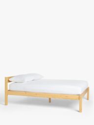 John Lewis ANYDAY Brindille Bed Frame, Double, Natural - thumbnail 1
