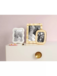 "kate spade new york South Street Oval Photo Frame, 4 x 6"" (10 x 15cm), Gold" - thumbnail 2