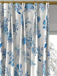 Harlequin x Sophie Robinson Woodland Made to Measure Curtains or Roman Blind, Lapis/Amthyst/Pearl - thumbnail 4
