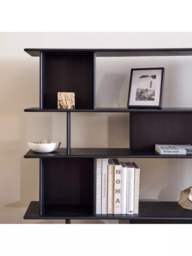 west elm Anton Open Bookcase, Black - thumbnail 4