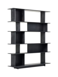 west elm Anton Open Bookcase, Black