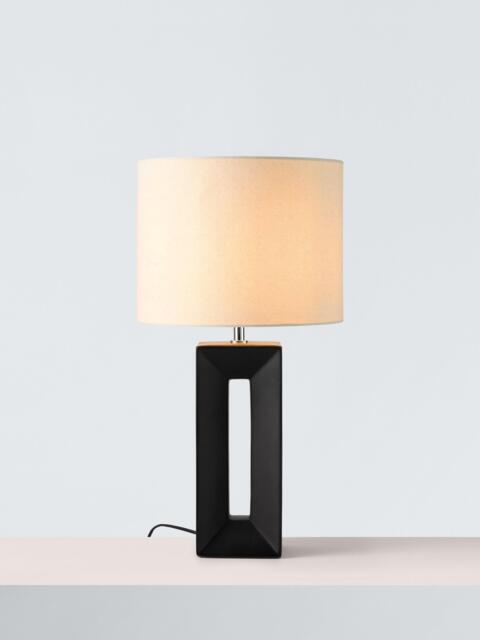 Amani Tall Block Table Lamp, Black - image 1