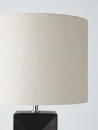 Amani Tall Block Table Lamp, Black - thumbnail 3