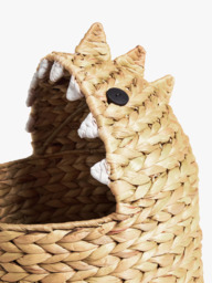 John Lewis Kids' Dino Water Hyacinth Storage Basket - thumbnail 4