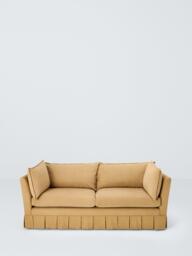 John Lewis Oxford Large 3 Seater Sofa, Mustard Yellow - thumbnail 2