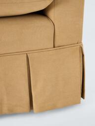 John Lewis Oxford Large 3 Seater Sofa, Mustard Yellow - thumbnail 5