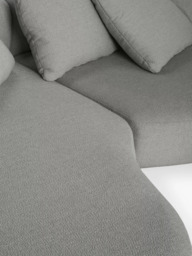 John Lewis Lozenge Grand 5 Seater LHF Chaise End Sofa, Metal Leg - thumbnail 5