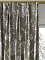 Prestigious Textiles Fielding Made to Measure Curtains or Roman Blind, Charcoal - thumbnail 4