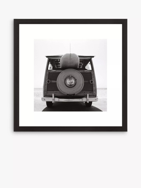Brookpace Lascelles 'Loaded Wagon 2' Framed Print & Mount, 56 x 56cm, Black/White - image 1