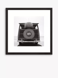 Brookpace Lascelles 'Loaded Wagon 2' Framed Print & Mount, 56 x 56cm, Black/White - thumbnail 1