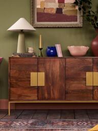 Swoon Banner Sideboard, Dark Brown - thumbnail 2