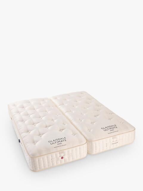 John Lewis British Natural Collection Glaisdale Ultimate 20000 Pocket Spring Zip Link Mattress, Super King Size - image 1