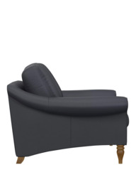 John Lewis Camber Medium 2 Seater Leather Sofa, Light Leg - thumbnail 3