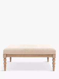 Gallery Direct Bessemer Upholstered Coffee Table, Oak - thumbnail 2