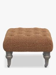 Tetrad Skittle Button Detail Footstool - thumbnail 1