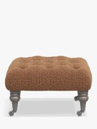 Tetrad Skittle Button Detail Footstool - thumbnail 4