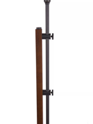 Laura Ashley Burdale Wooden Floor Lamp Base, Antique Brass - thumbnail 4
