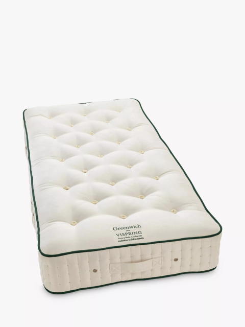 Vispring Greenwich Pocket Spring Mattress, Medium Tension, Long Single - image 1