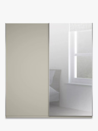 John Lewis Elstra 200cm Wardrobe Mirrored Sliding Door - thumbnail 2