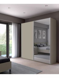 John Lewis Elstra 200cm Wardrobe Mirrored Sliding Door - thumbnail 3