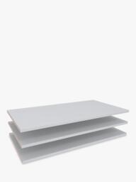John Lewis Ascot / Newlyn / Osaka Wardrobe Internal Shelves, Set of 3 - thumbnail 1
