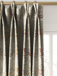 William Morris At Home Larkspur Made to Measure Curtains or Roman Blind, Acorn - thumbnail 4