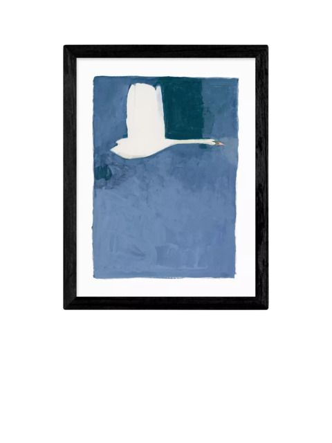 EAST END PRINTS Jörgen Hansson 'Swan II' Framed Print - image 1