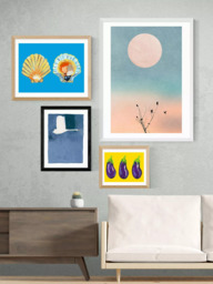 EAST END PRINTS Jörgen Hansson 'Swan II' Framed Print - thumbnail 2