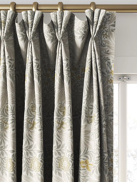 William Morris At Home Larkspur Made to Measure Curtains or Roman Blind, Flint - thumbnail 6