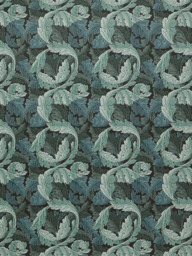 William Morris At Home Larkspur Made to Measure Curtains or Roman Blind, Flint - thumbnail 1