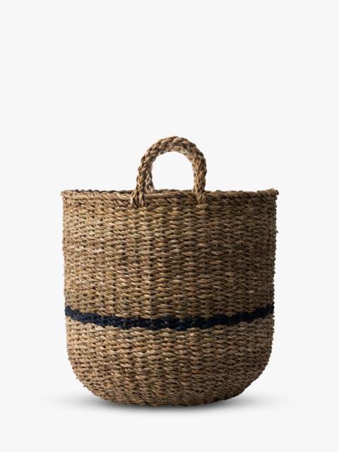 Neptune Redford Medium Round Woven Seagrass Basket, Natural - image 1