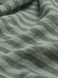 Piglet in Bed Pembroke Stripe Linen Blend Bedding - thumbnail 3