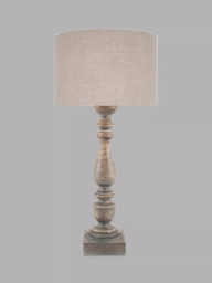 Pacific Ailia Mango Table Lamp, Grey