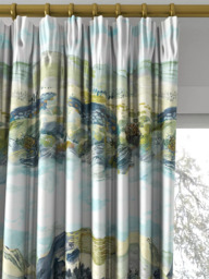 Sanderson Elysian Made to Measure Curtains or Roman Blind, Whitstable Blue - thumbnail 2