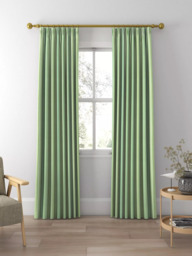 Harlequin Calla Made to Measure Curtains or Roman Blind, Emerald/First Light - thumbnail 3