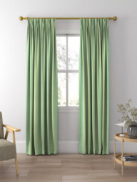 Harlequin Calla Made to Measure Curtains or Roman Blind, Emerald/First Light - thumbnail 5