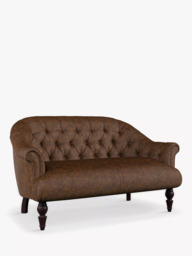 Tetrad Aughton Petite 2 Seater Leather Sofa - thumbnail 1